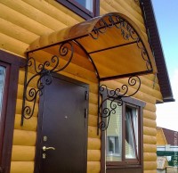 Кованый навес КЗ-0020